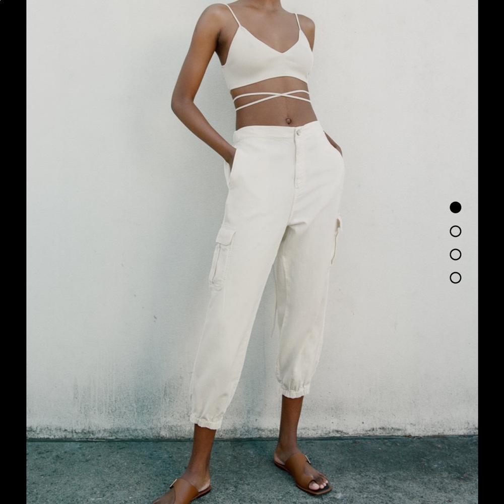 ZARA Cargo jogger trousers